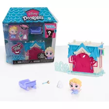 Mini Conjunto De Brinquedos Disney Doorables Elsa's Frozen C