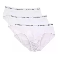 Cueca Calvin Klein 3 Briefs Original Branco