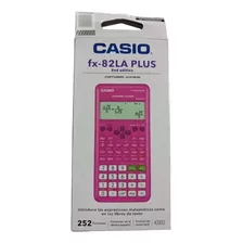 Calculadora Científica Casio Fx-82la Plus/252 Funciones Rosa