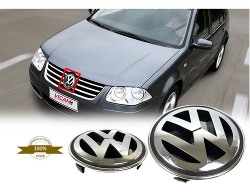 Emblema Jetta Clsico Para Parrilla 2008-2014 Volkswagen. Foto 2