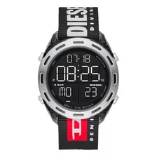 Reloj Para Hombre Diesel Crusher/black Nylon