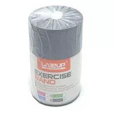 Rolo De Faixa Elástica Theraband Extra Forte Ls3651ef Liveup Cor Cinza