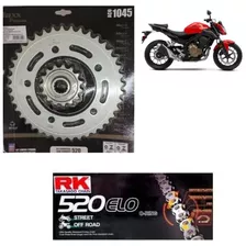 Kit Relaçao Maxx-rk Honda Cb 500x Cb 500f Com Retentor 2018