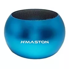 Mini Caixa De Som De Metal Hmaston Tws Bluetooth Amplificada