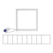 Kit 20 Painel Plafon Led Embutir 36w 42 X 42 Cm Branco Frio 