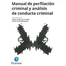 Libro Manual De Perfilación Criminal Y Análisis De Conducta