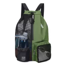 Mochila Impermeável, Bolsa De Piscina Com Compartimento Seco