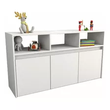 Mueble Juguetero Guardado Organizador Juguetes Baul C Ruedas Color Everest