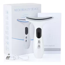 Massageador Térmico Para Pescoço Led Facial Photon Ion Thera