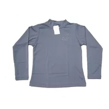 Blusa Camisa Proteção Uv50+ Infantil Cores Lisas