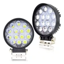 Par Farol Led Milha 84w 2x 42w Offroad Fiat Strada Adventure