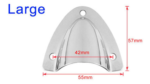 5 X 2pcs 304 Acero Inoxidable Cubierta Midget Vent Foto 2