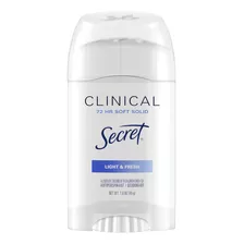 Antitranspirante En Barra Secret Clinical Strength Light & Fresh 45g