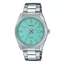 Reloj Casio Tiffany Mtp1302 Azul Aqua Nuevo
