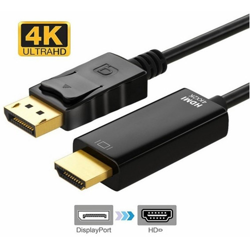 Puerto De Pantalla (dp) A Cable Hdmi Para Pc A Hdtv, 1.8 M