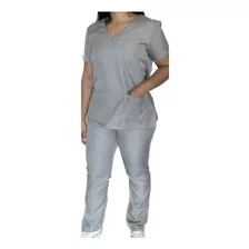 Pijama Cirúrgico Gabardine Feminino Scrub Acinturado