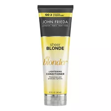 John Frieda Acondicionador Sheer Blonde Go Blonder Lighteni.