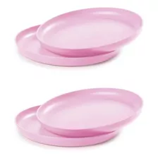 Tupperware Pratos Allegra Kit 4 Peças 