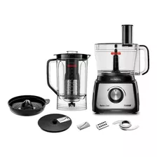 Multiprocessador Da Mondial 7 Em 1 Com 2v E 1000w Turbo Chef Cor Preto Voltagem 110v