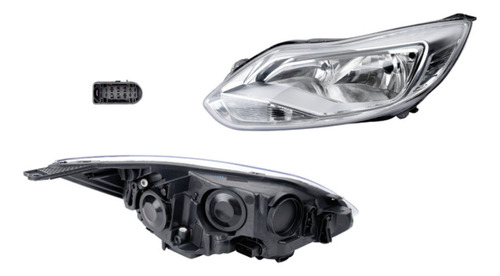 Faro C/garanta Izq O Der Depo Ford Focus 2014 - 2015 Foto 5