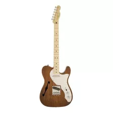 Guitarra Eléctrica Squier By Fender Classic Vibe Vintage Modified '72 Telec Thinline Telecaster De Caoba Natural Poliéster Con Diapasón De Arce