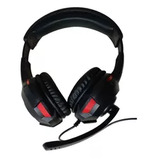 Fone De Ouvido Headset Gamer Satellite Preto/vermelh Ae-363u