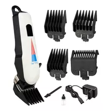 Maquina De Cortar Cabelo Profissional E Acabamento Daling Cor Branco 110v/220v