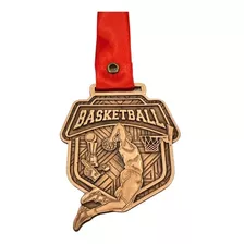 10 Medallas Deportivas Basketball / Basquetbol Mg030