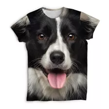 Remera De Perro Border Collie Colección Furious