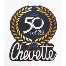 Kit 02 Adesivos Gm Chevette - 50 Anos De Brasil 1973/2023