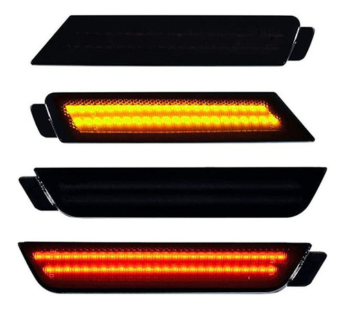 4 Luces Laterales T10 Para Chevrolet Camaro 2010-2015 Foto 2