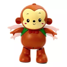 Macaquinho Dançante Divertido Musical E Luz R2986 Bbr Toys