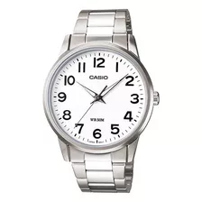 Reloj Para Hombre Casio Mtp_1303d_7bv Plateado Color Del Fondo Blanco