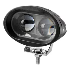 2 Foco Neblinero Exploradora Doble Led Wall-e Para Moto 20w 