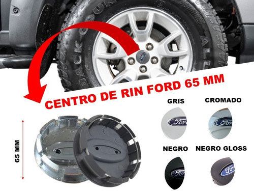 Kit De Centros De Rin Ford Edge 2007-2015 Foto 7