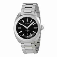 Gucci Gg2570 Dial Negro Reloj Para Hombre Ya142301