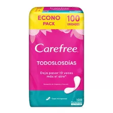 Carefree Protectores Diarios Sin Perfume X100 Un