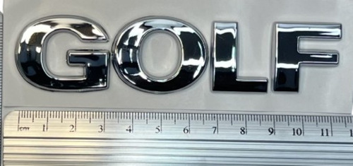 Foto de Emblema Volkswagen Golf  Cromo 