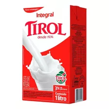 Leite Longa Vida Integral Tirol 1 Litro