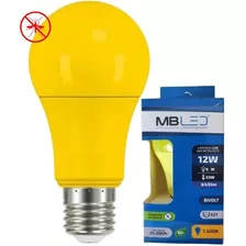 Lampada Led Repelente 12w Bivolt Anti Inseto Mosca (12 Und)