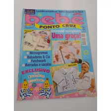 Revista Agulha De Ouro Bebê Ponto Cruz E Cia Enxoval O470