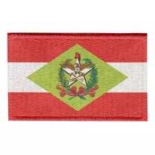 Patch Sublimado Bandeira Santa Catarina 8,0x5,5 Bordado