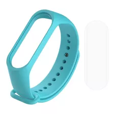 Pulseira Silicone Xiaomi Mi Band 4 Colorida + Pelicula Gel