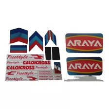 Araya Lixas - Adesivos Freestyle Light Caloi Cross Nylon 86