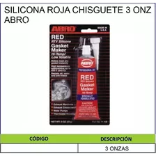Silicona Roja Alta Temperatura 3 Onz 11-ab - Abro 
