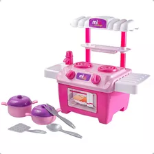 Cozinha Infantil Mini Cooker Panelas Brincar Bs Toys Fogão