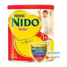 Leche De Fórmula En Polvo Sin Tacc Nestlé Nido Kinder En Lata De 1.4kg - 12 Meses A 3 Años