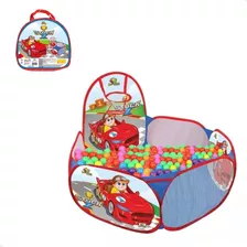 Piscina Infantil Retratil Barraca Com Cesta Space Z 90cm