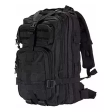 Mochila Táctica Militar 35lts Negra Gran Aventura Bde