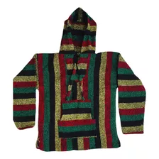 Sudadera De Jerga Canguro O Hoodie Mexicano 